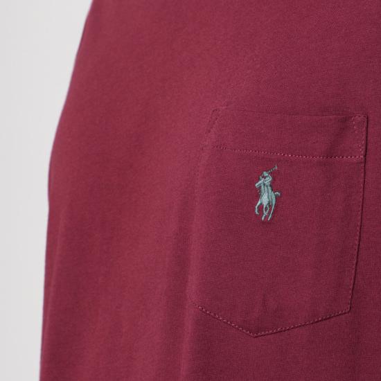 25FW 폴로 랄프로렌 반팔 티셔츠 710704248267CO Red - POLO RALPH LAUREN