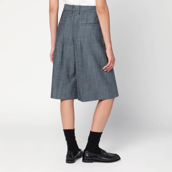 25FW 질샌더 숏팬츠 J02KA0353J55079 Grey - JIL SANDER