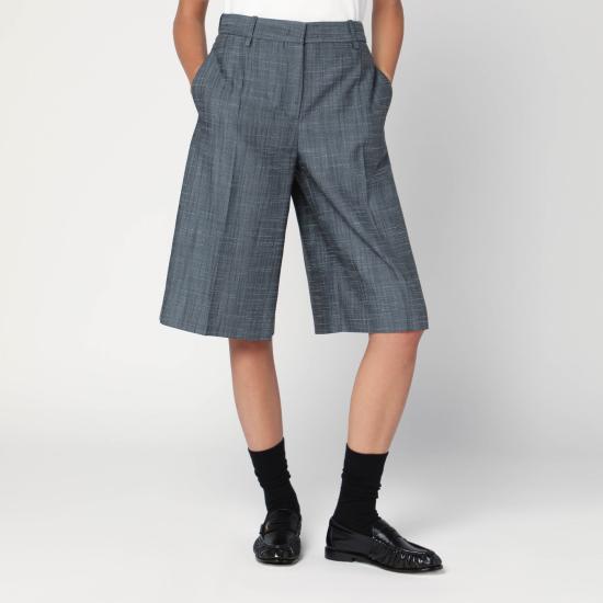 25FW 질샌더 숏팬츠 J02KA0353J55079 Grey