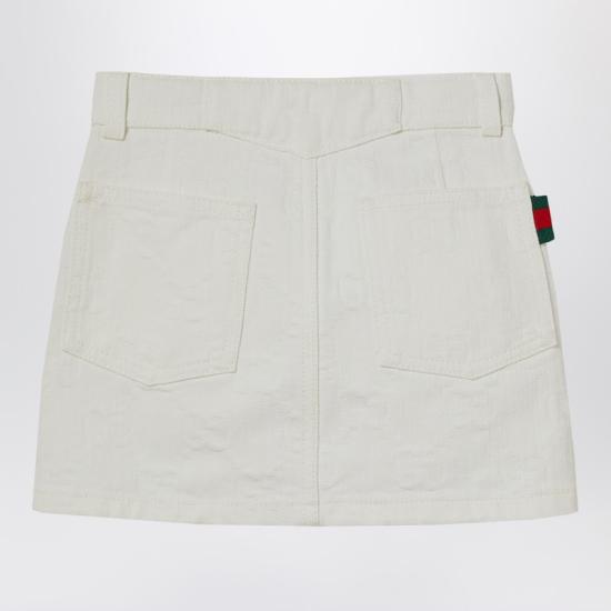 25SS [키즈] 구찌 스커트 808297XDC56 White - GUCCI