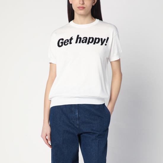 25SS 모스키노 반팔 티셔츠 A09230400 White