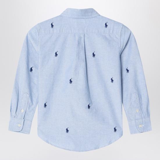 25SS [키즈] 폴로 랄프로렌 셔츠 322878876CO Light blue - POLO RALPH LAUREN