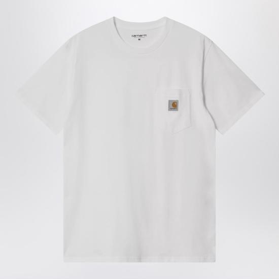 25FW 칼하트 WIP 긴팔 티셔츠 I030434CO White