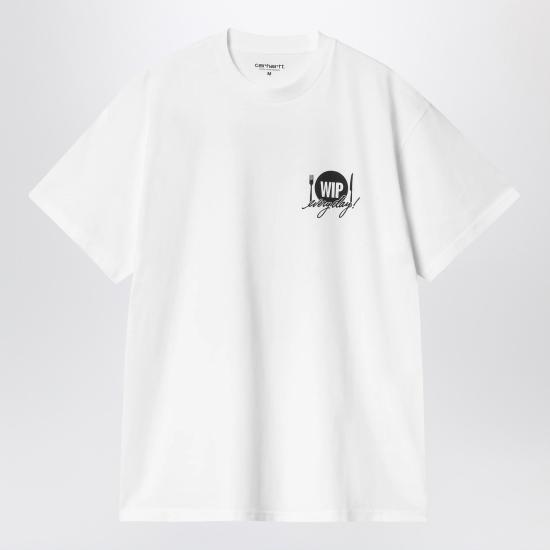25SS 칼하트 WIP 반팔 티셔츠 I034644CO White
