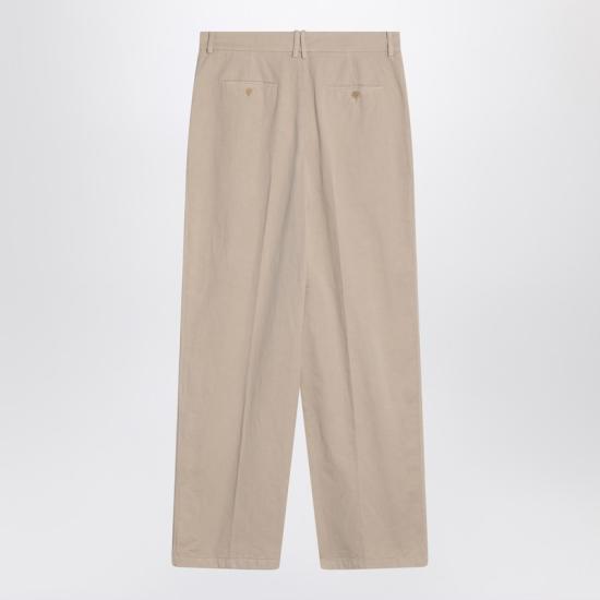  더로우 스트레이트 팬츠 8719W2980 Green - THE ROW