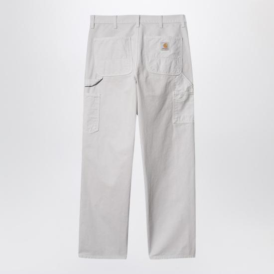  칼하트 WIP 디어본 캔버스 더블 니 팬츠 I031501CO White - CARHARTT WIP