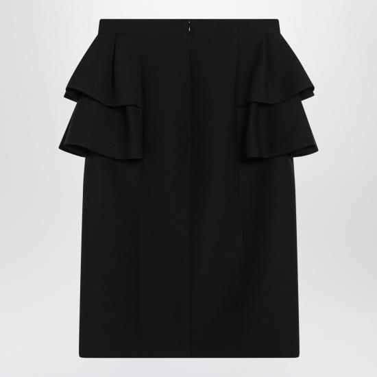 25FW 발렌티노 가라바니 미디 스커트 7B3RADJ51CF Black - VALENTINO GARAVANI