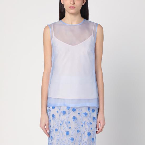 25SS 파로쉬 민소매 티셔츠 D313076CO Blue