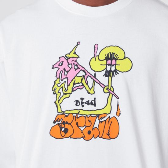 25SS 브레인데드 긴팔 티셔츠 BDP25TO10044CO White - BRAIN DEAD