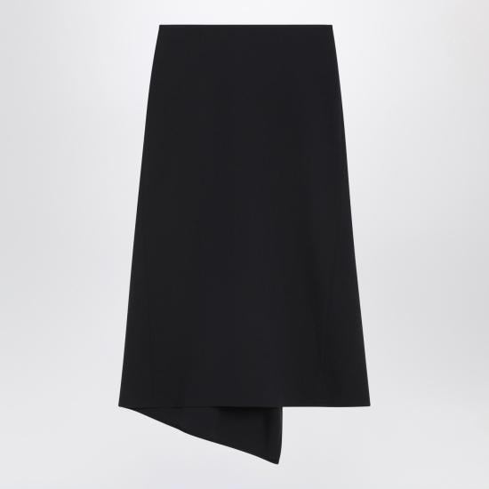 25FW 빅토리아 베컴 미디 스커트 1325WSK006591CWO Blue