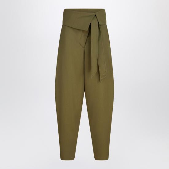 25FW 디 아티코 스트레이트 팬츠 251WCP00272WWW065A Green
