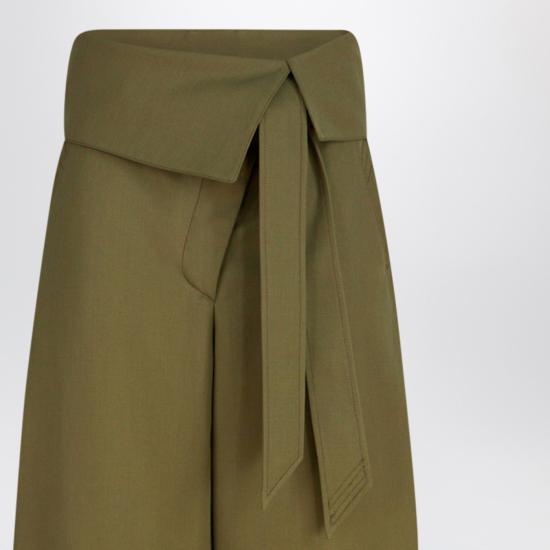 25FW 디 아티코 스트레이트 팬츠 251WCP00272WWW065A Green - THE ATTICO