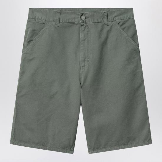 25SS 칼하트 WIP 싱글 니 쇼츠 I031504CO Green
