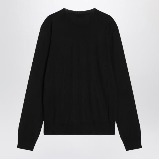 25FW 알렉산더 맥퀸 긴팔 티셔츠 839686Q1BEC Black - ALEXANDER MCQUEEN