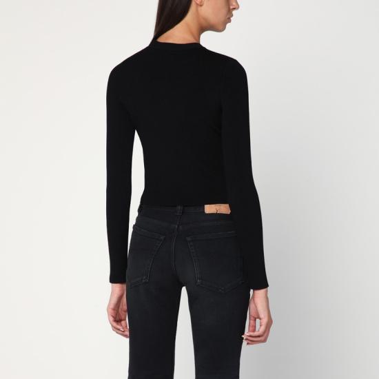 25FW 디젤 긴팔 티셔츠 A153280DLAX Black - DIESEL