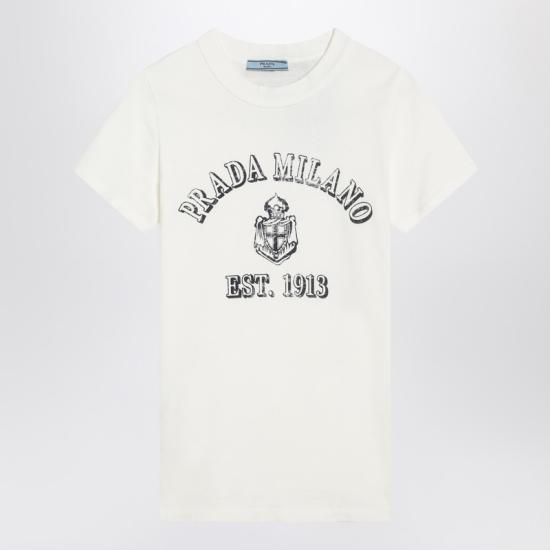  프라다 반팔 티셔츠 3557BOOO16XQ White