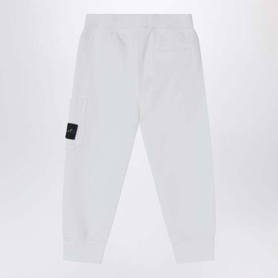  [키즈] 스톤 아일랜드 스트레이트 팬츠 6200005 CS0040 White - STONE ISLAND