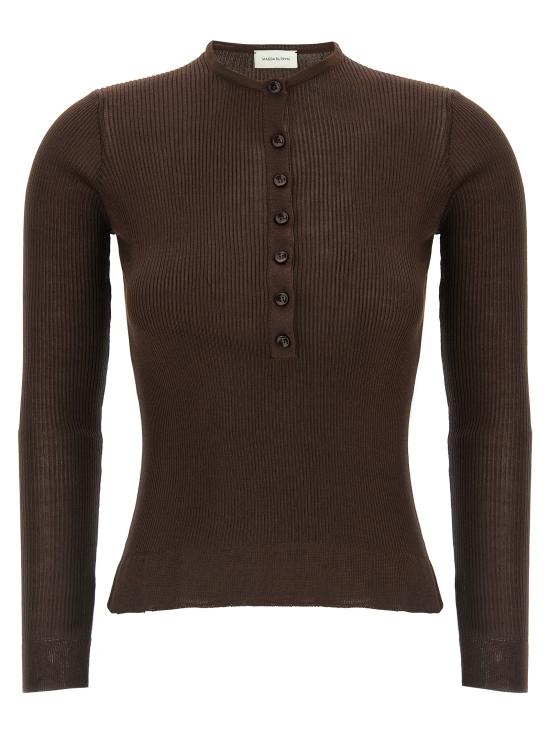 25FW 마그다뷰트림 가디건 318725BROWN Brown