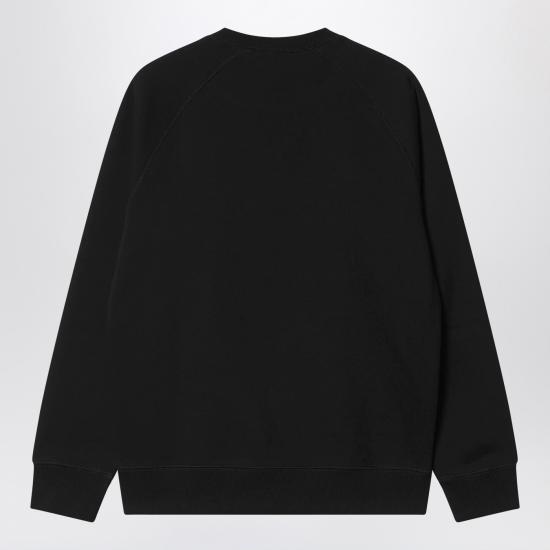 25FW 칼하트 WIP 체이스 스웨트셔츠 I033660CO Black - CARHARTT WIP