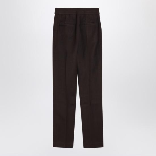  자크뮈스 스트레이트 팬츠 24H243PA0381562 Brown - JACQUEMUS