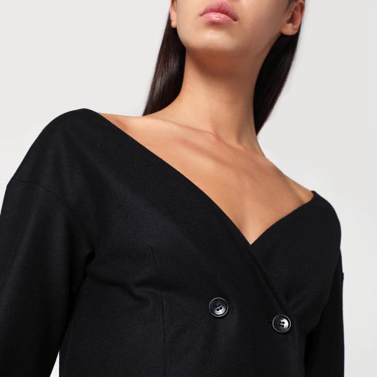 25FW 알베르타 페레티 자켓 05106641 Black - ALBERTA FERRETTI