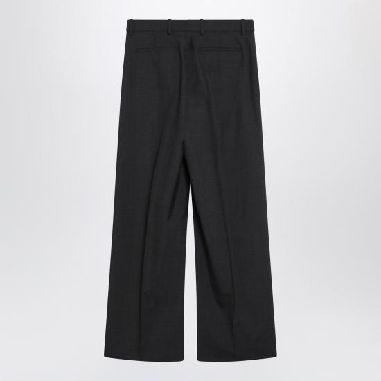 25FW 구찌 로고 울 팬츠 836760Z7ATK Grey - GUCCI