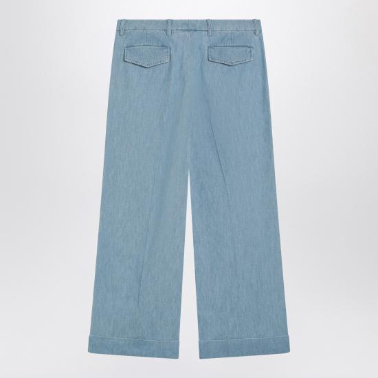  발렌티노 가라바니 데님 팬츠 6V3DD03UALM Light blue - VALENTINO GARAVANI