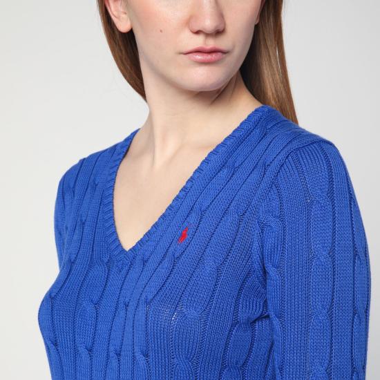 25SS 폴로 랄프로렌 긴팔 티셔츠 211891641006CO Blue - POLO RALPH LAUREN