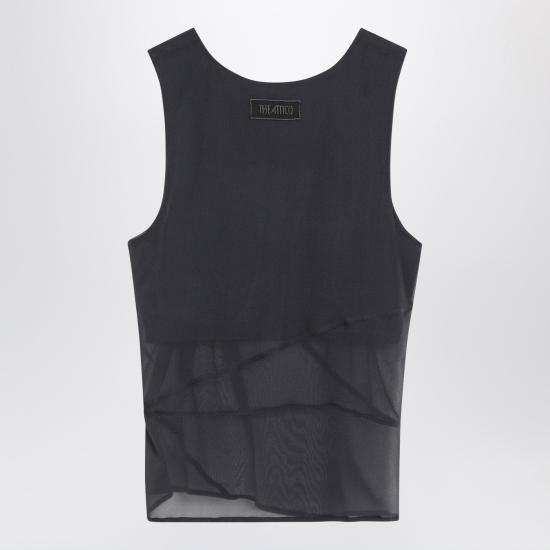 25SS 디 아티코 민소매 티셔츠 250WCI00014SSS017A Grey - THE ATTICO