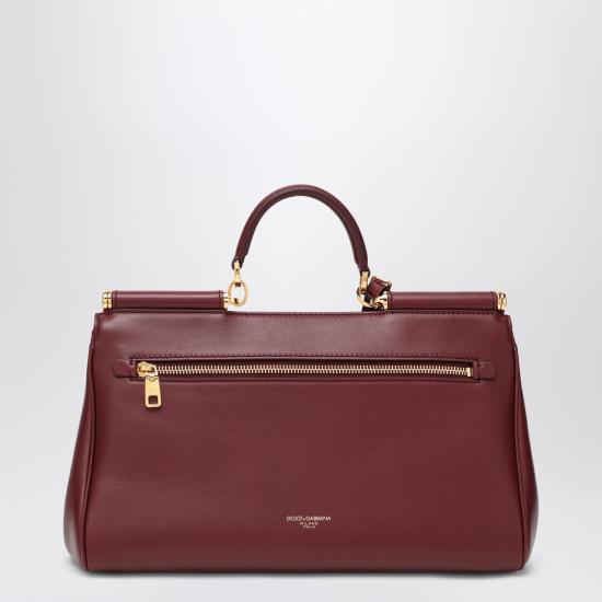 25FW 돌체앤가바나 토트백 BB7782B7321 Burgundy - DOLCE & GABBANA