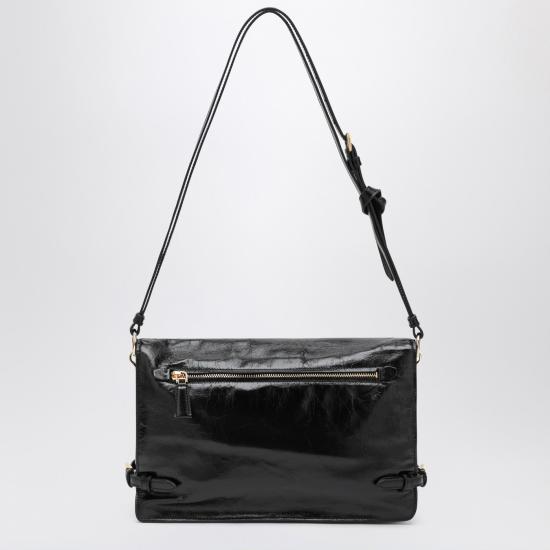 25SS 프라다 미디움 레더 숄더백 1BD385OVJ2CYR Black - PRADA