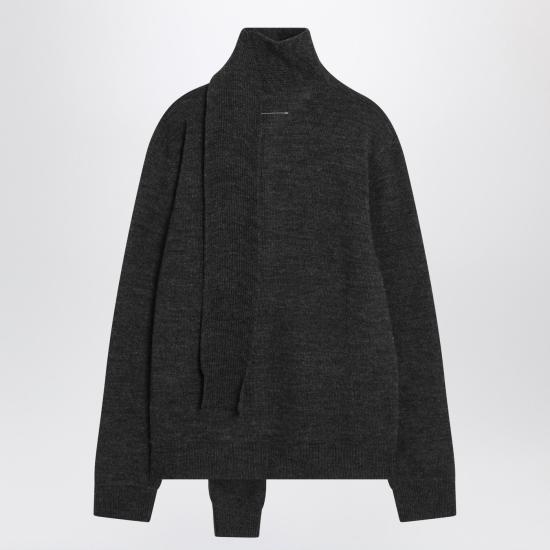 25FW MM6 메종마르지엘라 후드 티셔츠 SH0HP0010M13140 Grey - MM6 MAISON MARGIELA