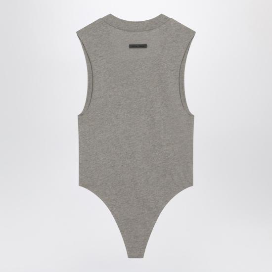 25FW 피어오브갓 바디수트 티셔츠 125SP257133FW Grey - FEAR OF GOD