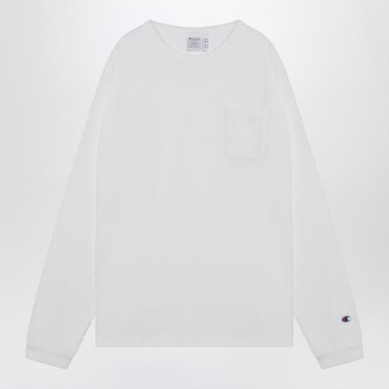  챔피온 긴팔 티셔츠 C5P401CO White