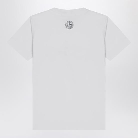  [키즈] 스톤 아일랜드 셔츠 2100010 BS0150 White - STONE ISLAND