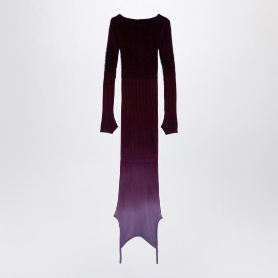  디 아티코 원피스 247WCM173KMIX3 Purple - THE ATTICO