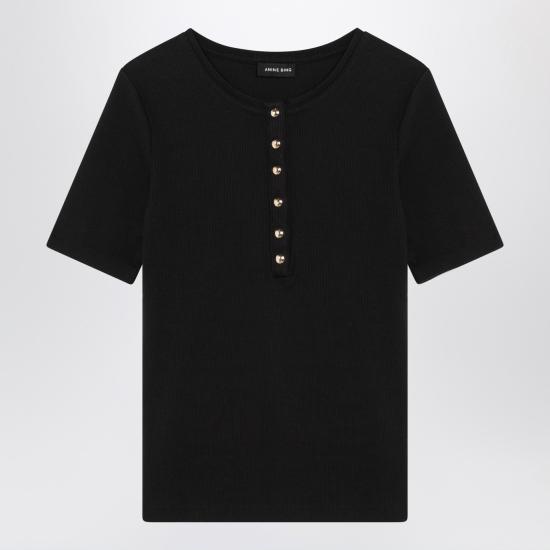 25SS 애니빙 반팔 티셔츠 A 08 10315CO Black