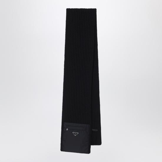 25FW 프라다 머플러/스카프 2FS1061WTO Black