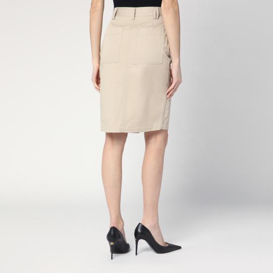 25SS 애니빙 미디 스커트 A 04 10733CO Beige - ANINE BING