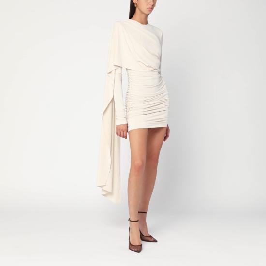 25FW 안다마네 숏 원피스 T180119ATJP107 White