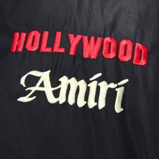 25FW 아미리 봄버 자켓 AMOUBB1051NY Black - AMIRI