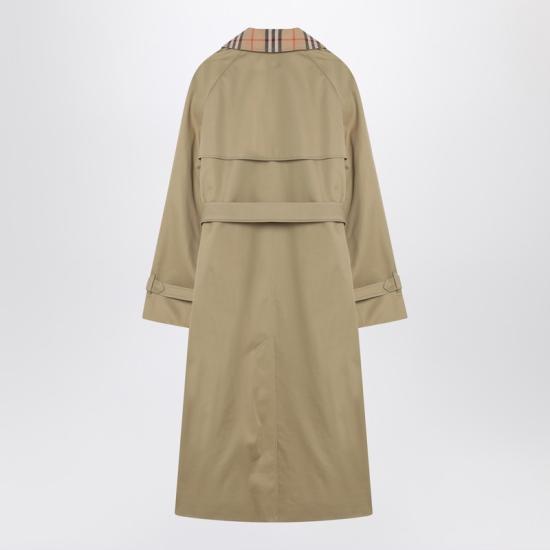  버버리 롱 체크 칼라 캐슬포드 트렌치코트 햄퍼  8111157150445 Beige - BURBERRY