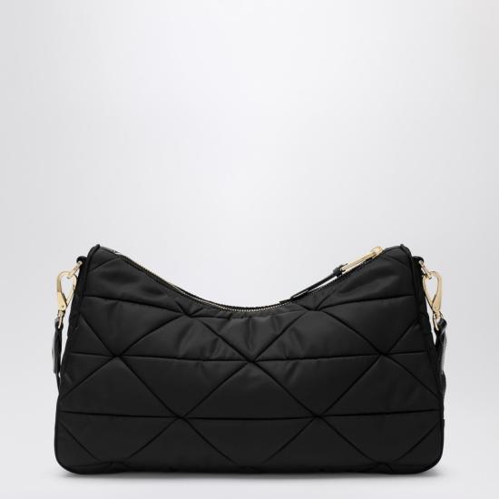  프라다 AIMEE 에메 리나일론 패딩 숄더백 1BC232B9ORDJN Black - PRADA