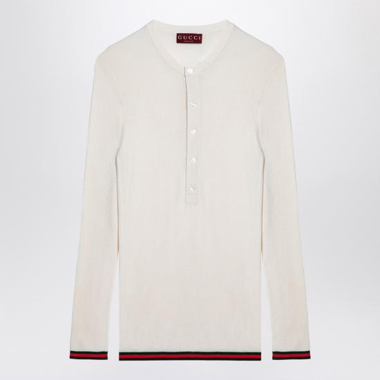  구찌 긴팔 티셔츠 792759XKEAH White