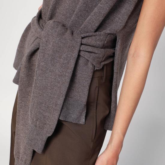 25FW 로에 반팔 티셔츠 416 23 300WO Brown - ROHE