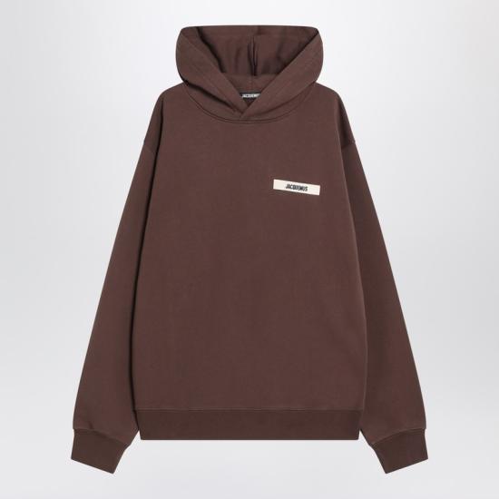  자크뮈스 후드 티셔츠 25EHOM00247AJ00126 Brown