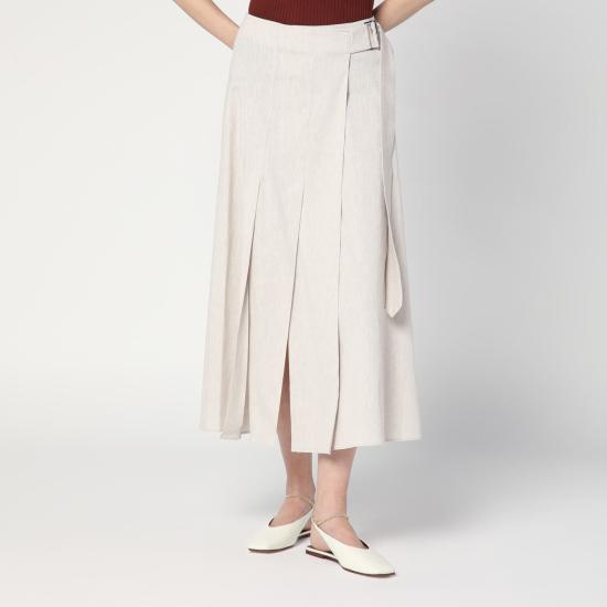 25SS 디파트먼트5 롱 스커트 DG0422TS0176 Beige