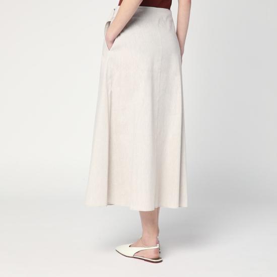 25SS 디파트먼트5 롱 스커트 DG0422TS0176 Beige - DEPARTMENT 5