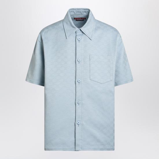 25SS 구찌 폴로 티셔츠 811732ZASO2 Light blue