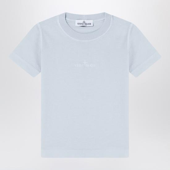 25SS [키즈] 스톤 아일랜드 반팔 티셔츠 2100007 BS0050 Light blue